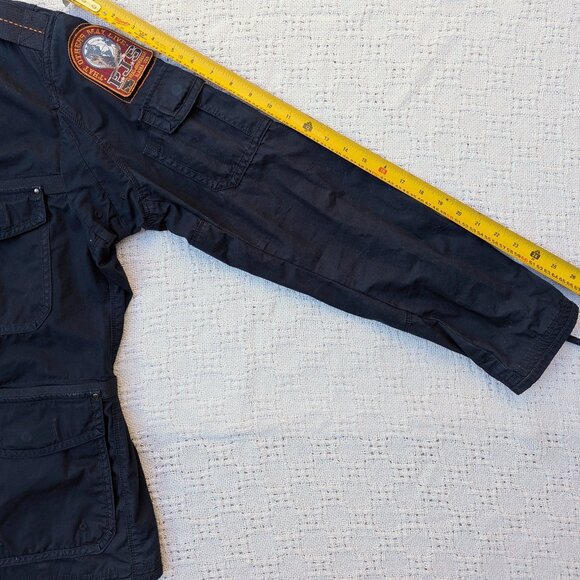 Outdoor PARAJUMPERS  Woman Masterpiece Lightweight Navy Jacket Weatherproof  XL - Picture 6 of 8